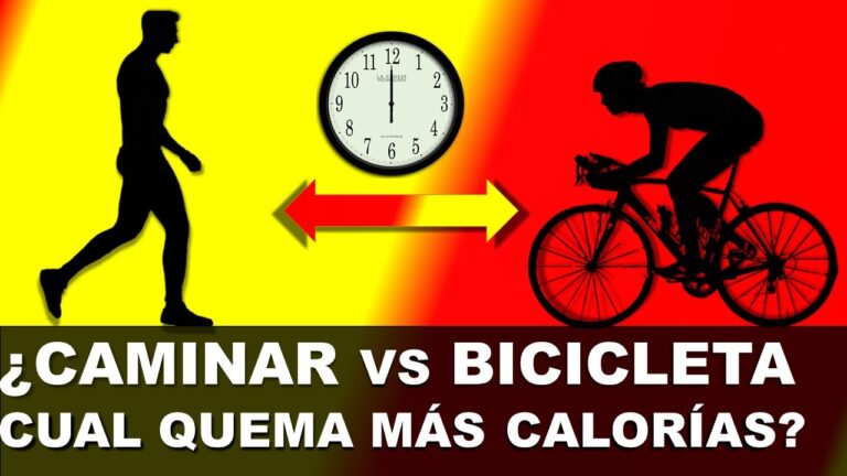 Andar o Bici: ¿Cuál quema más calorías? Descubre la respuesta aquí